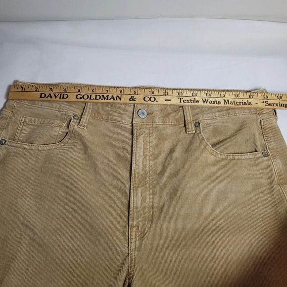 American Eagle Stretch Mom Straight Jean Corduroy Pants sz 18 - Picture 8 of 10